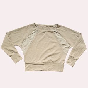 Fila Monochromatic Crewneck Pullover Sweatshirt Size M